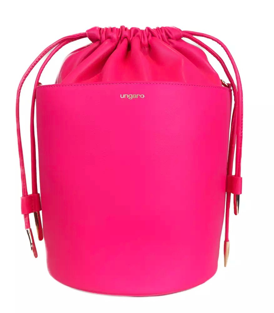 Fuchsia Leather Handbag