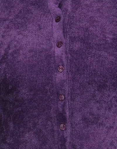 Purple Polyamide Sweater