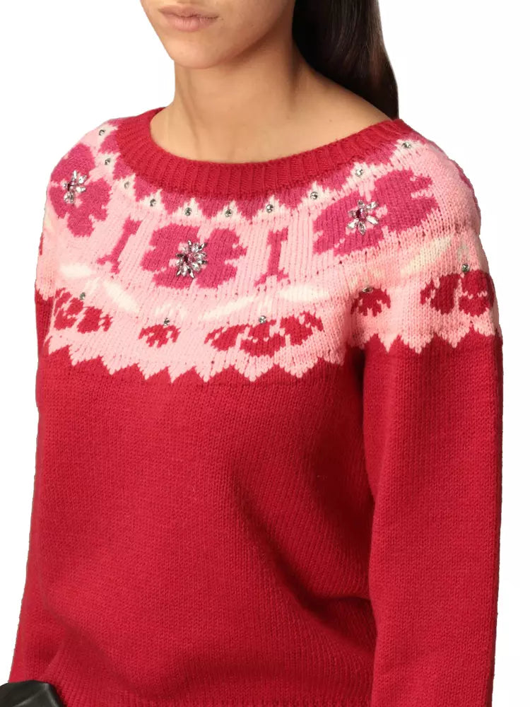 Red Acrylic Sweater