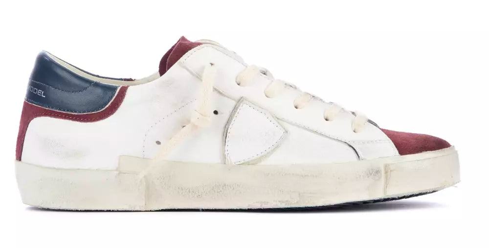 White Leather Sneaker