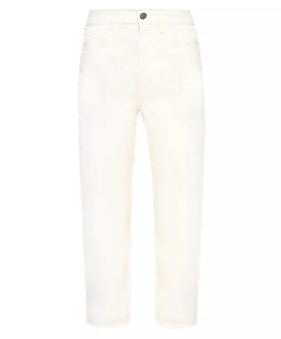 White Cotton Jeans & Pant