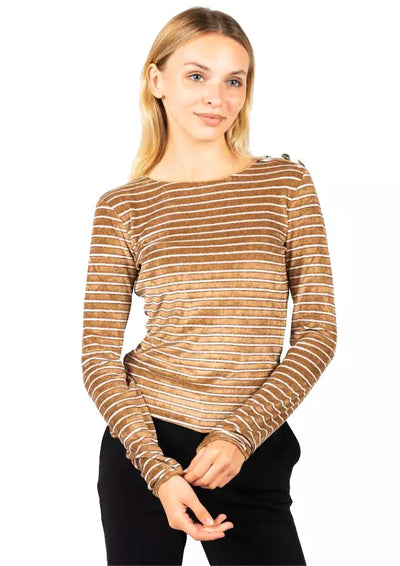 Brown Viscose Sweater