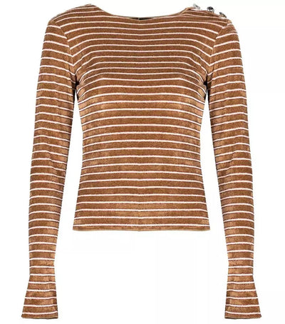 Brown Viscose Sweater