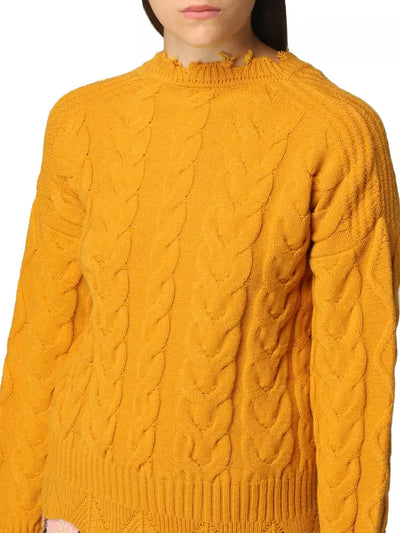 Yellow Viscose Sweater