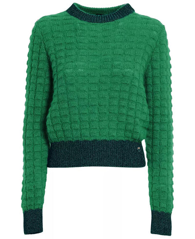 Green Polyamide Sweater