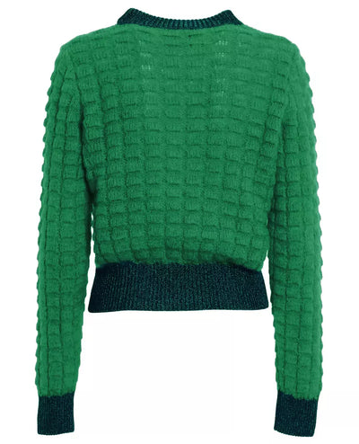 Green Polyamide Sweater