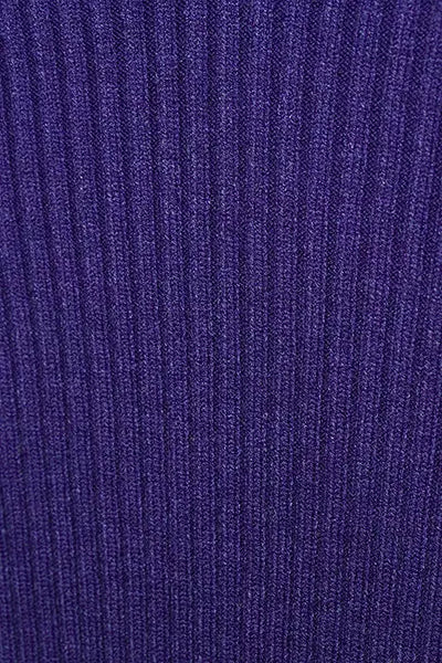 Purple Polyester Dress