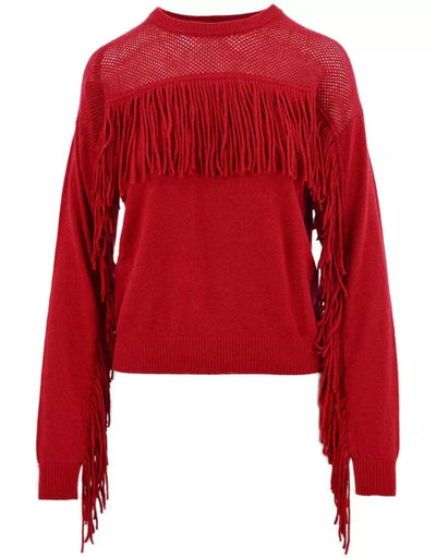 Red Viscose Sweater