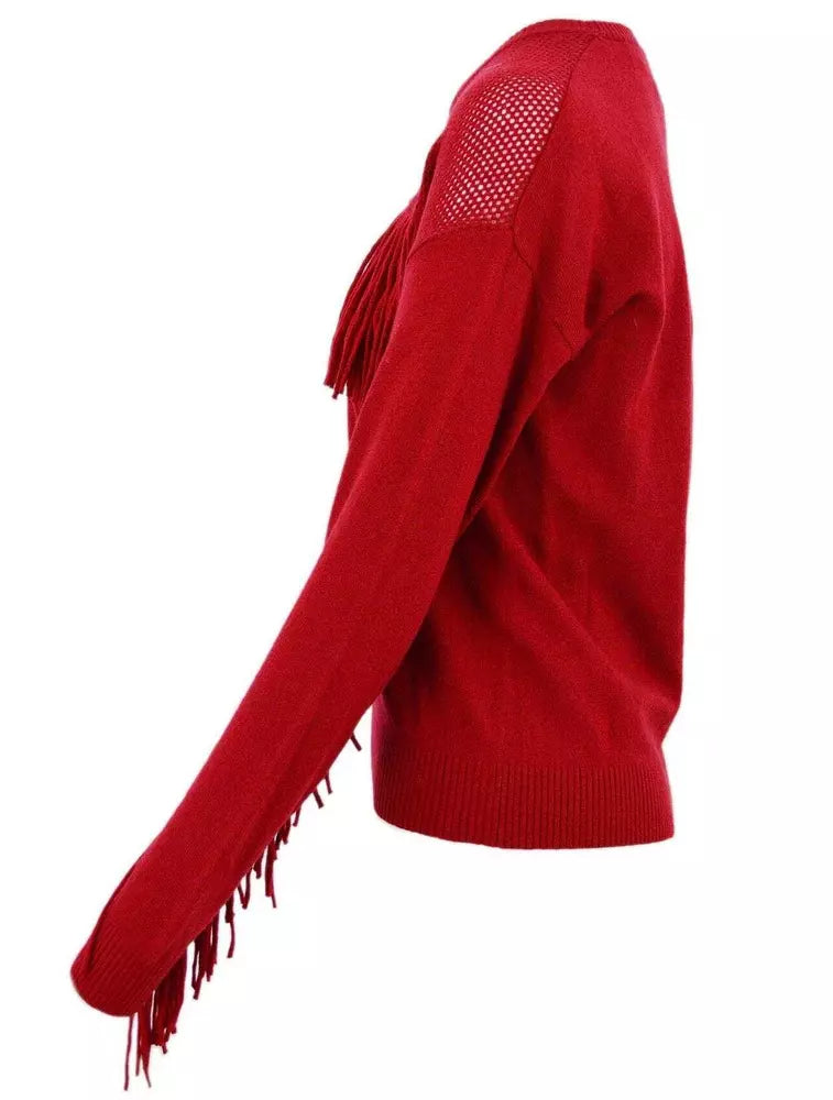 Red Viscose Sweater