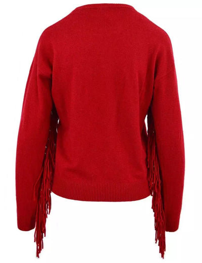 Red Viscose Sweater