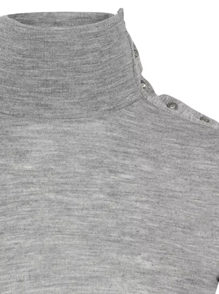 Gray Wool Sweater