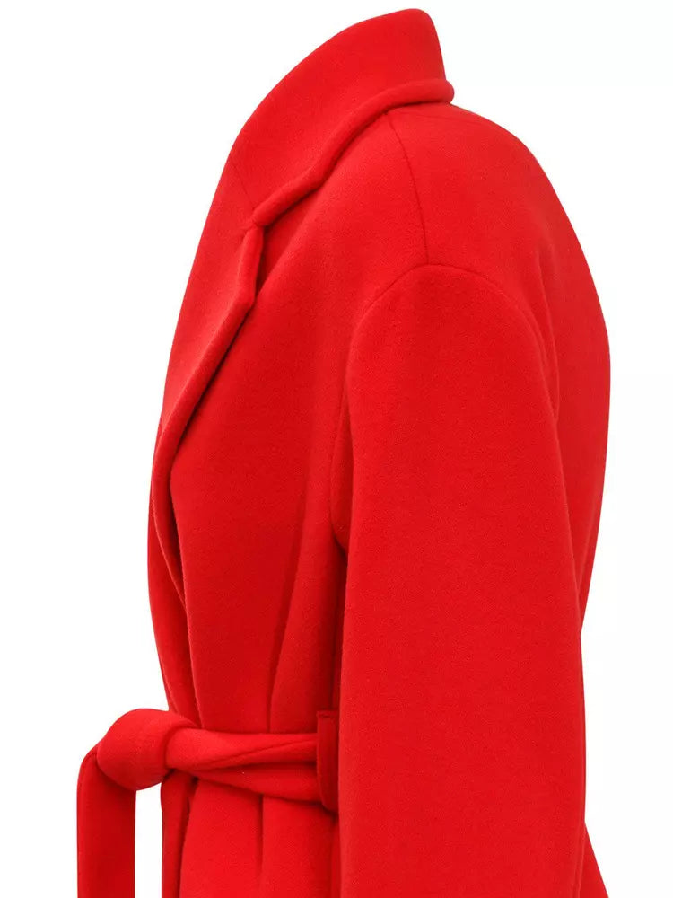 Red Wool Jackets & Coat