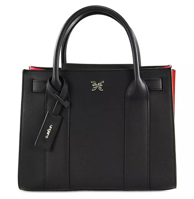 Black Leather Di Calfskin Crossbody Bag