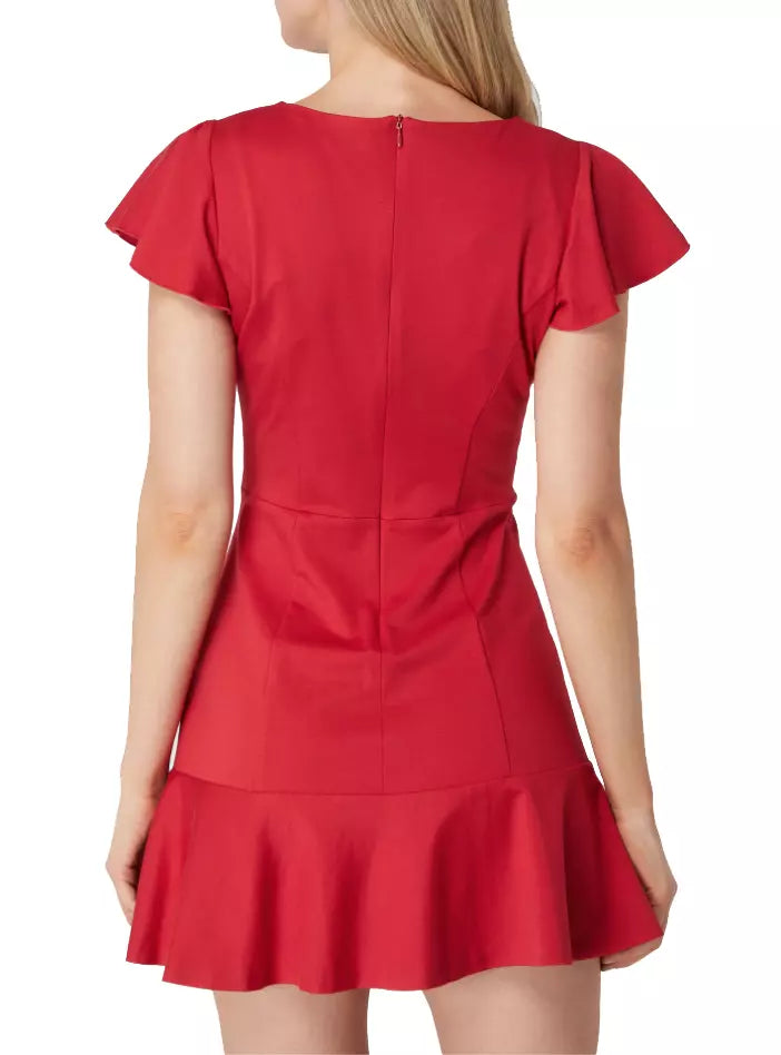 Red Viscose Dress