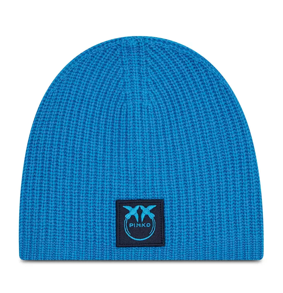 Blue Cashmere Hat