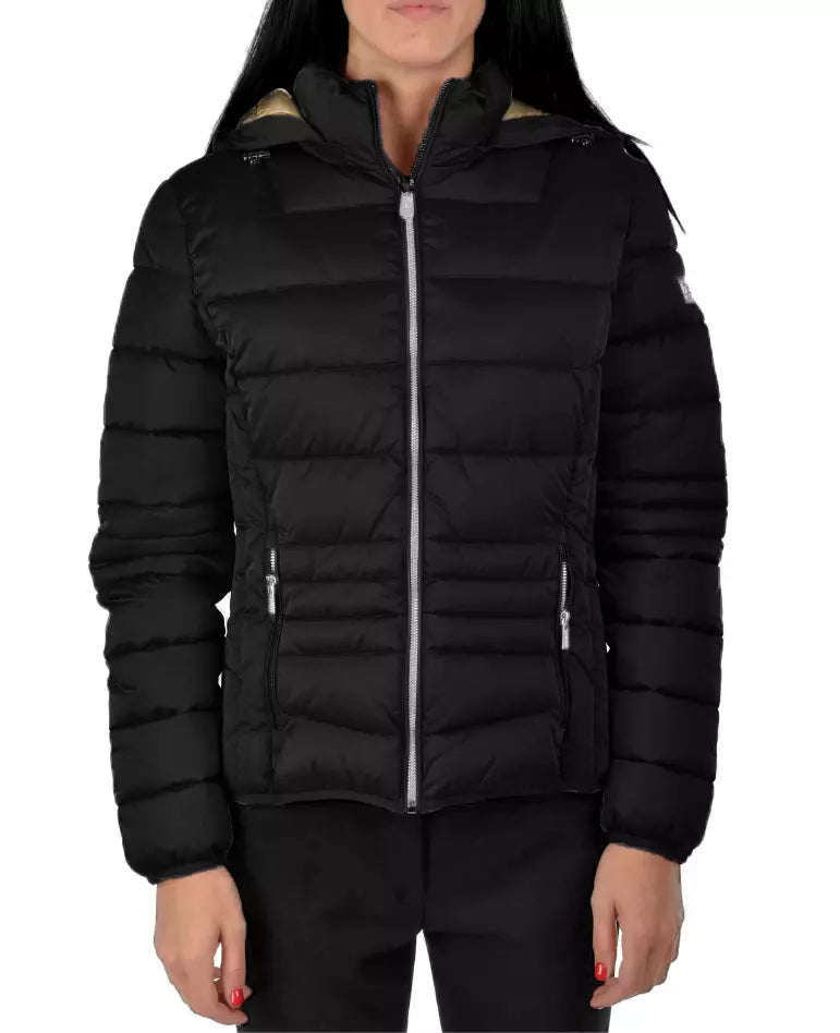 Black Polyamide Jackets & Coat