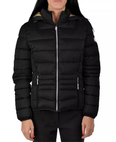 Black Polyamide Jackets & Coat