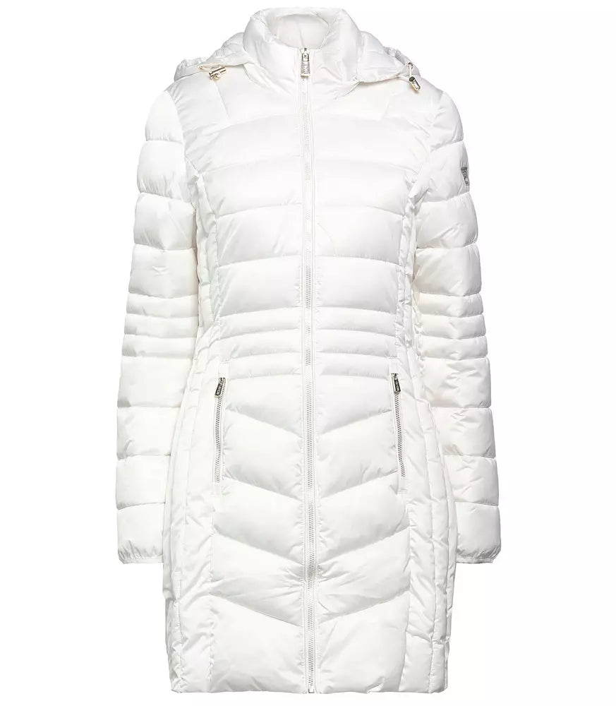 White Polyamide Jackets & Coat