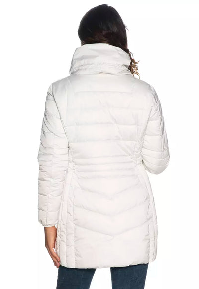 White Polyamide Jackets & Coat