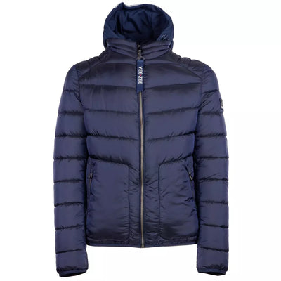 Blue Polyamide Jacket