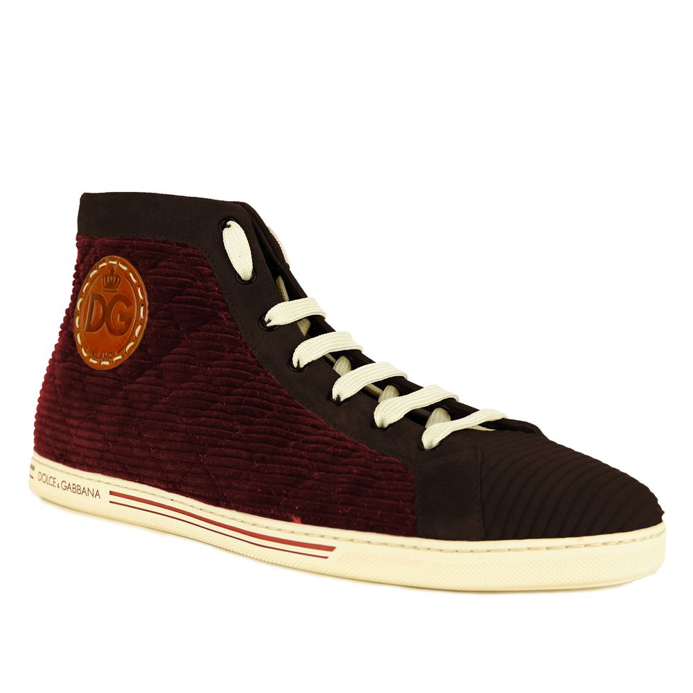 Red Leather Di Calfskin Sneaker