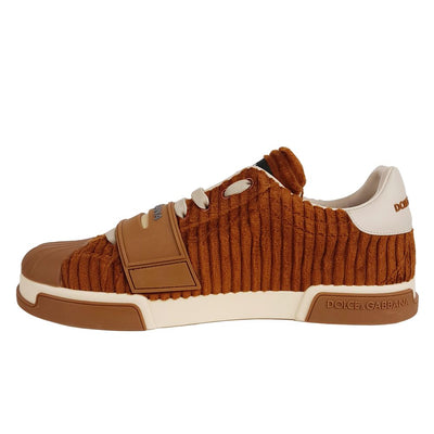 Brown Leather Di Calfskin Sneaker