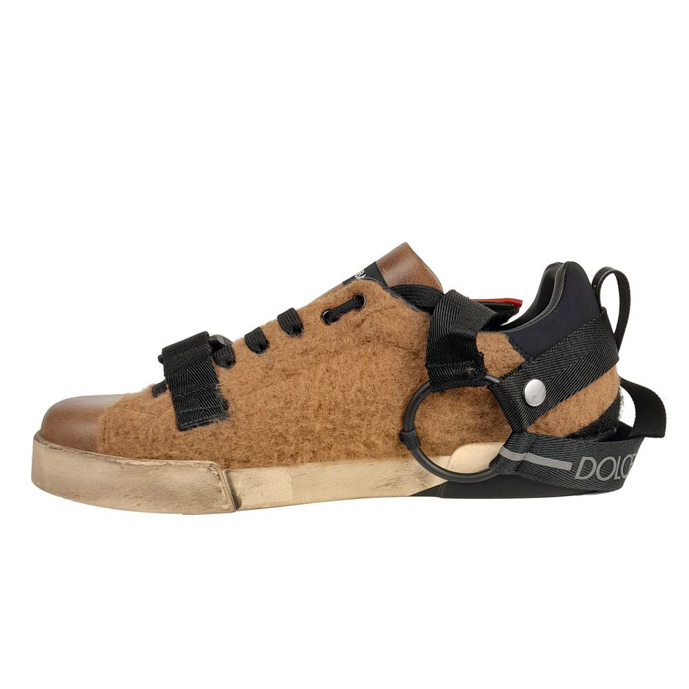 Brown Leather Di Calfskin Sneaker