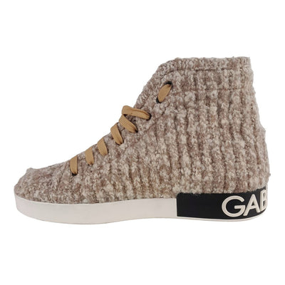 Beige Wool Sneaker