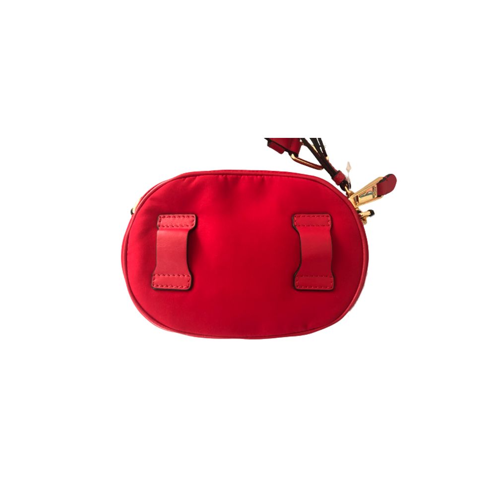 Red Nylon Belt Bag