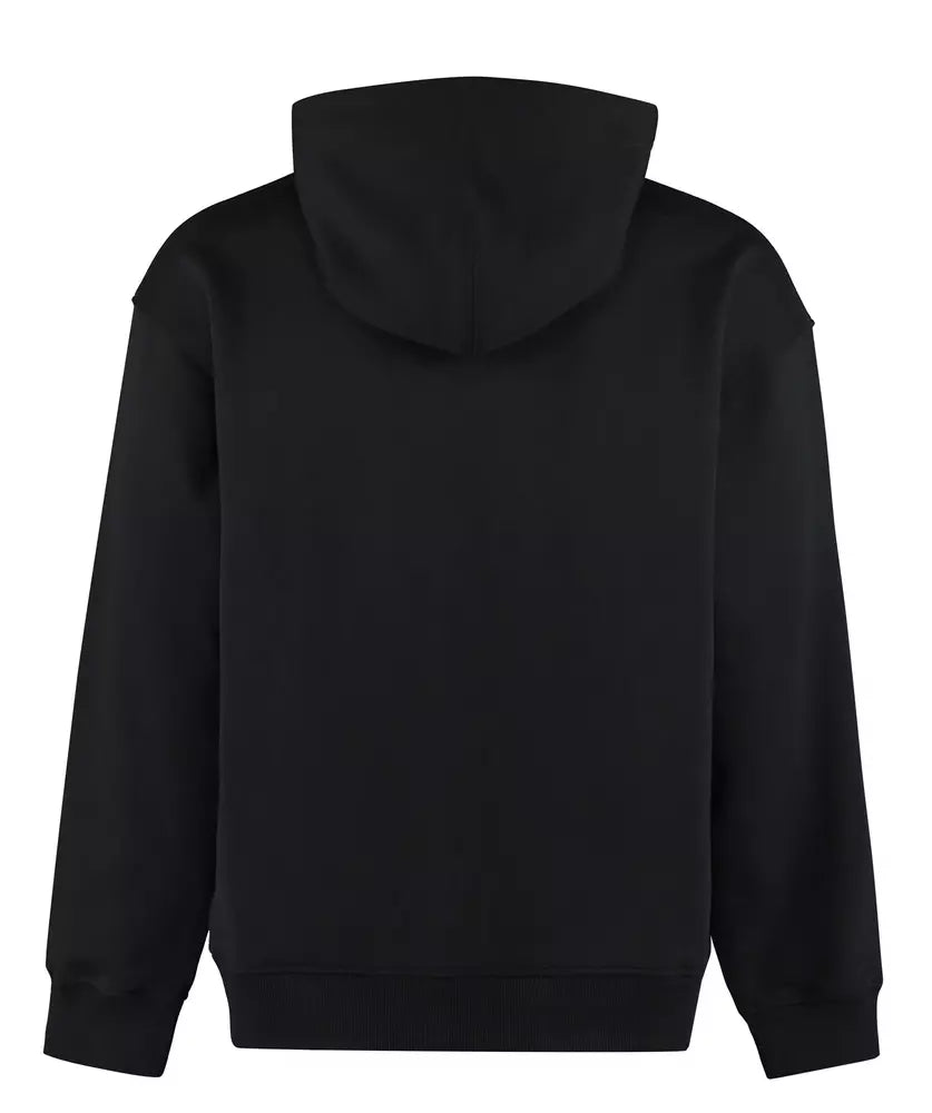 Black Cotton Sweater