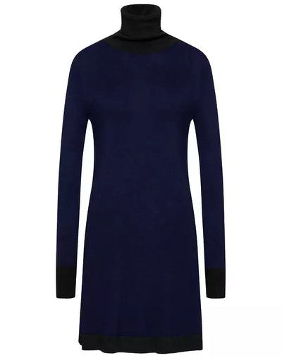 Blue Viscose Dress