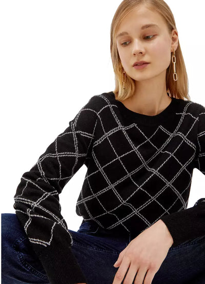 Black Polyamide Sweater