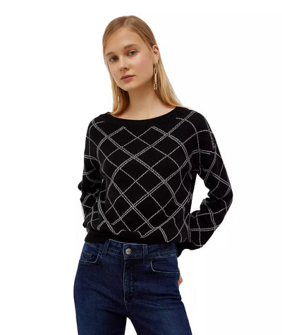 Black Polyamide Sweater