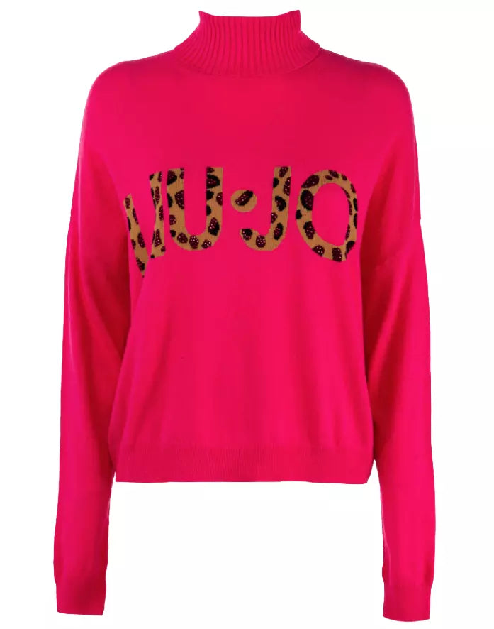 Fuchsia Viscose Sweater