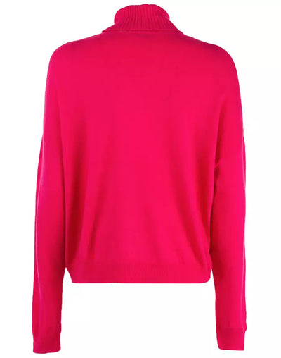 Fuchsia Viscose Sweater