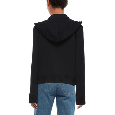 Black Cotton Sweater