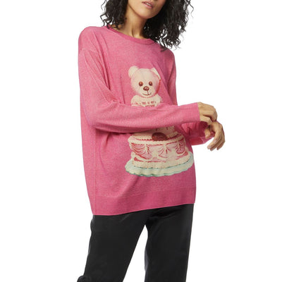 Pink Wool Vergine Sweater