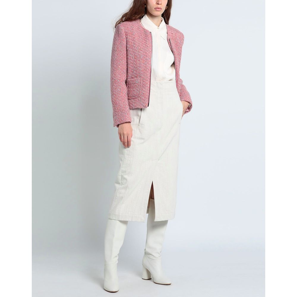 Pink Wool Vergine Suits & Blazer