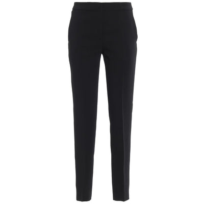 Black Polyester Jeans & Pant