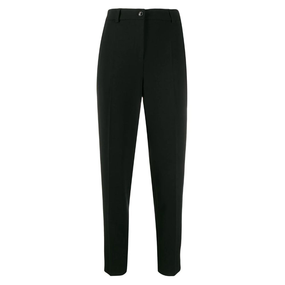 Black Polyester Jeans & Pant