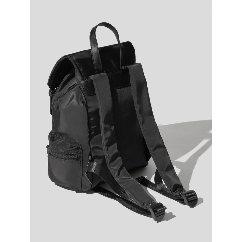 Black Nylon Backpack