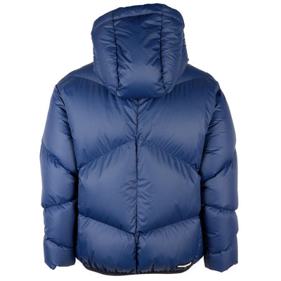 Blue Nylon Jackets & Coat