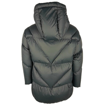 Gray Nylon Jackets & Coat