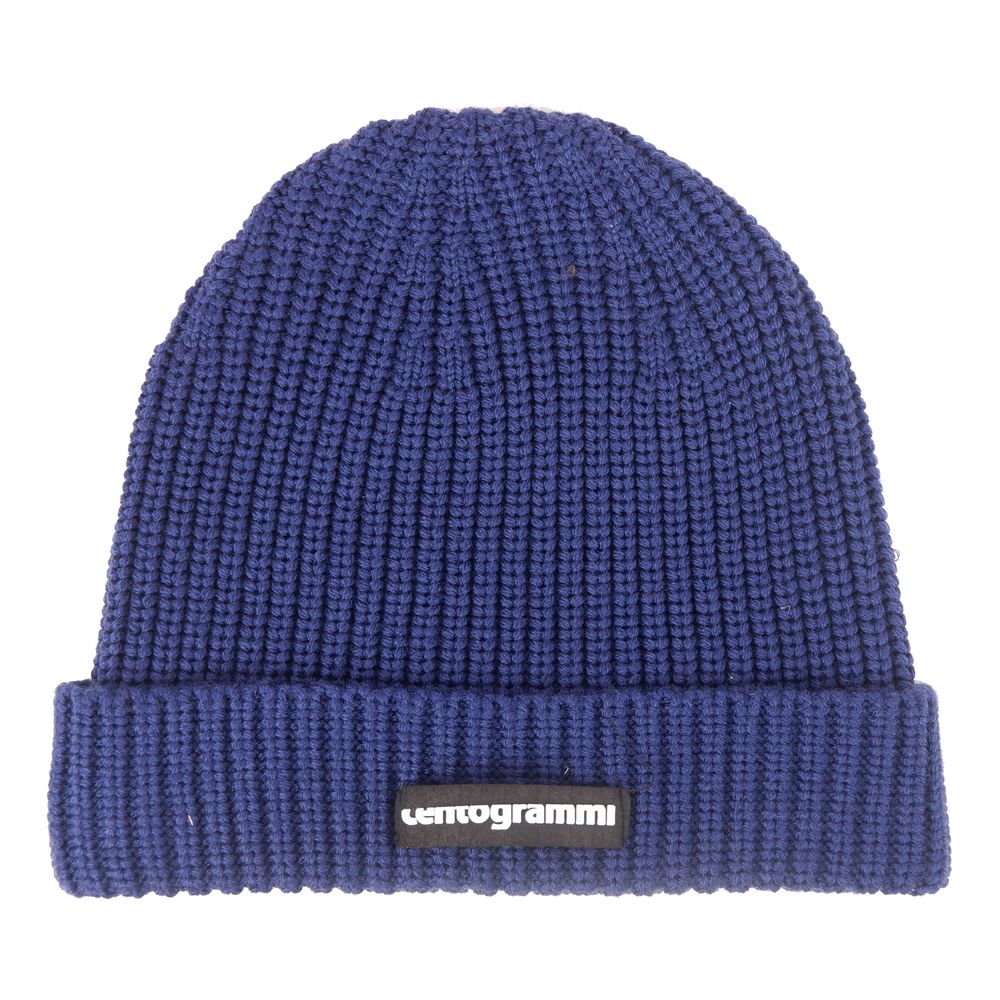 Blue Wool Hats & Cap