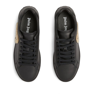 Black Leather Sneaker