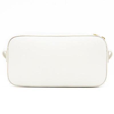 White Leather Handbag