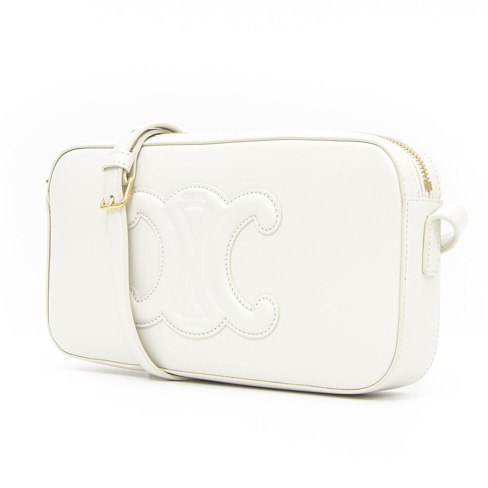 White Leather Handbag