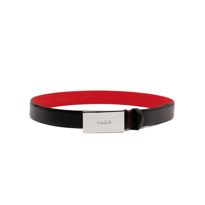 Black Leather Di Calfskin Belt