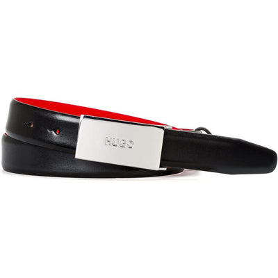 Black Leather Di Calfskin Belt