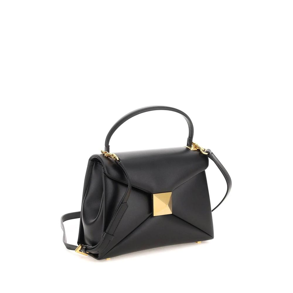 Black Leather Di Lambskin Crossbody Bag